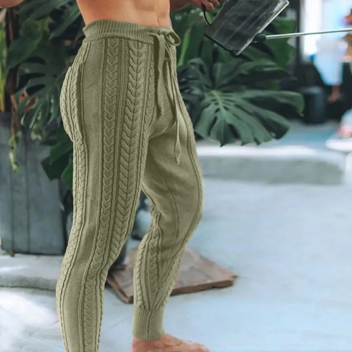 Men%20Knitted%20Trousers%20Pants%20Slim%20Fashion%20Male%20Ankle-Length%20Pants%20Drawstring%20Solid%20Color%20Pencil%20Autumn%20Winter%20Warm%20Woollen%20Trouser%20-%20Image%204