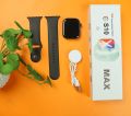 S10 Max Laxasfit Smart Watch 2.29 Inch AMOLED Display NFC Bluetooth Call Wireless Charging. 