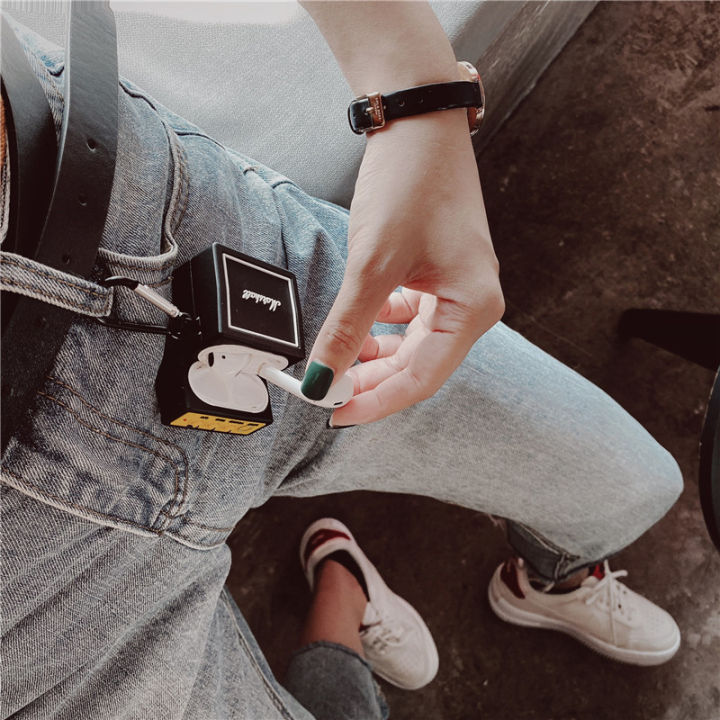 Marshall%20Retro%20Audio%20AirPods%20Pro%20Case%201/2/3%20Generation%20Apple%20Bluetooth%20Headphone%20Case%20Silicone%20Applicable%20-%20Image%204