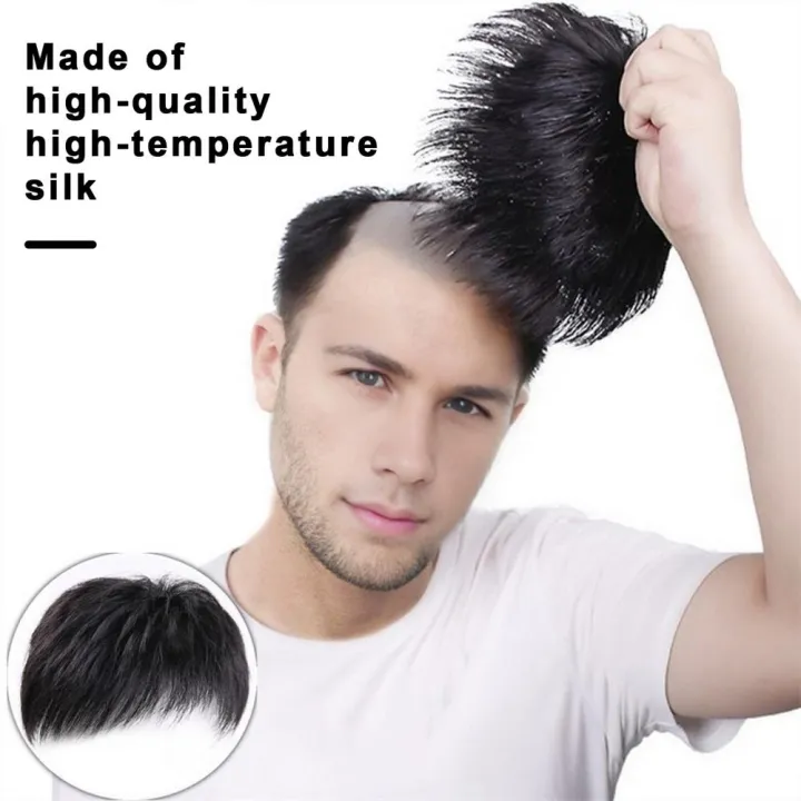 Men%20Hairpiece%20Stylish%20Men%20Wig%20Natural-looking%20Men's%20Synthetic%20Hair%20Wig%20for%20Spots%20Gray%20Hair%20Coverage%20Short%20Straight%20Hairpiece%20-%20Image%202