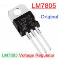 2Pcs- A Class LM7805 L7805CV L7805 7805 5V 1.5A Voltage Regulator IC 3 Pin TO-220 Package Fixed 5V Positive Voltage Regulator IC Electrical Circuitry & Parts.