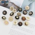 Metal Button Gold High-Quality Sweater Coat Decoration Buttons Accessories DIY 2Pcs/Lot X-160.
