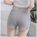 pants women's summer anti-walking plus size outside wearing safety pants, fat mm leggings, lace thin loose three-point shorts.