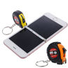1m Retrle Ruler Steel Tape Measure Key Chainni Pocket Measuring Tool. 