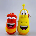 New 10cm LARVA Plush Toys Yellow Insect Red Insect Hot Cartoon Larva Toys Stuffed Doll. 