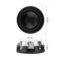 2pcs/lot 1 Inch Full Range Speaker 28mm 4/8 Ohm 3W NdFeB Magnet Sound Mini Subwoofer Loudspeaker DIY Bluetooth Speaker. 