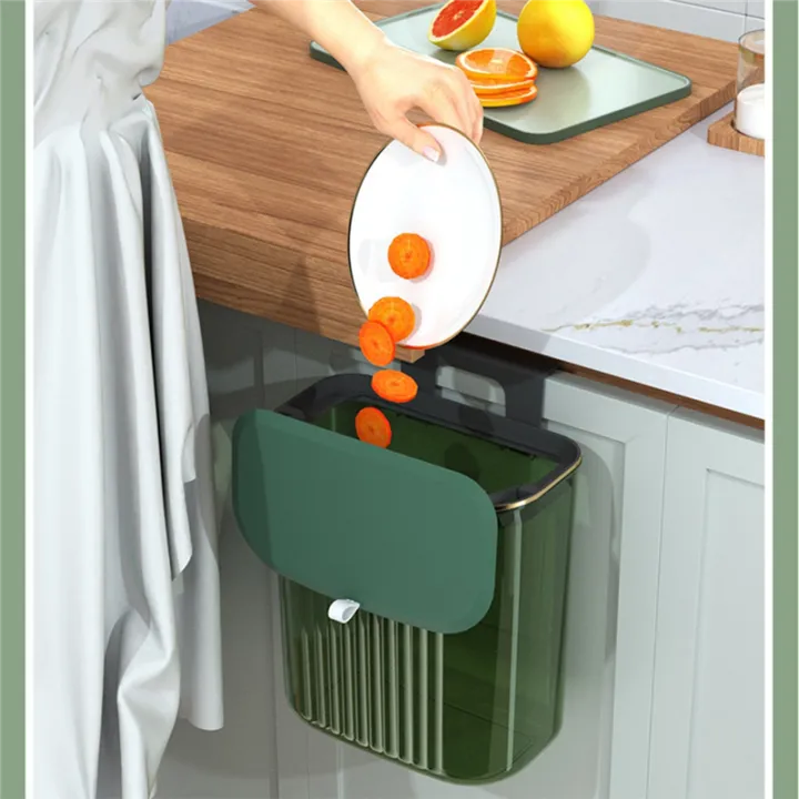 9L%20Cover%20Wall%20Mounted%20Trash%20Can%20with%20Lid%20Waste%20Bin%20Kitchen%20Cabinet%20Door%20Hanging%20Trash%20Green%20-%20Image%208
