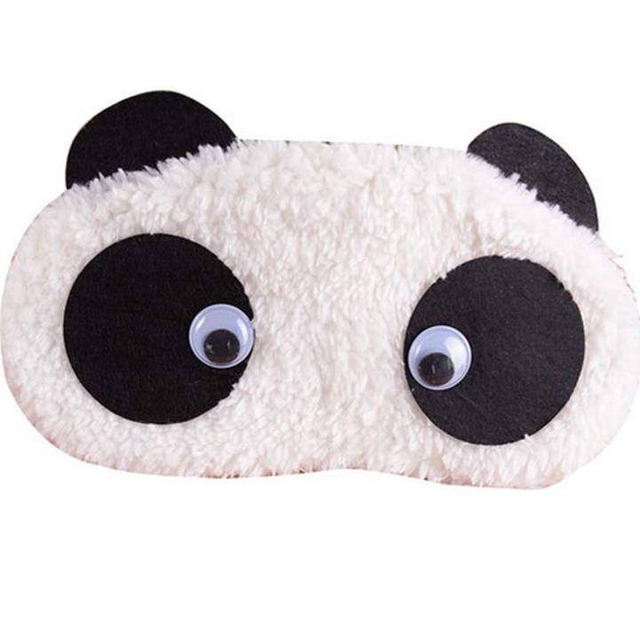 Cute Panda Eye Mask Cover Sleep Mask Eye Patch Good Sleeping Travel Soft Gift