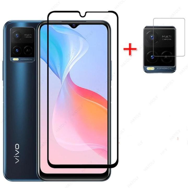 Pack Protection Vivo Y21/Y21S - 2 Films Verre Trempé + Coque, Anti-choc, Neuf