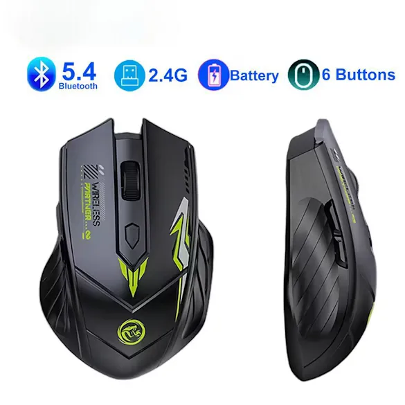 Bluetooth%205.4%20Mouse%20Dual-Mode%202.4G%20Wireless%20Mouse%206%20Buttons%20Gaming%20Mice%20Rechargeable%20Mouse%201600%20DPI%20For%20PC%20Laptop%20Macbook%20-%20Image%205