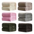 Home Textile lar microfiber blanket cover the bed 200x230cm large thick fleece sofa blanket pink small blanket for kids. 