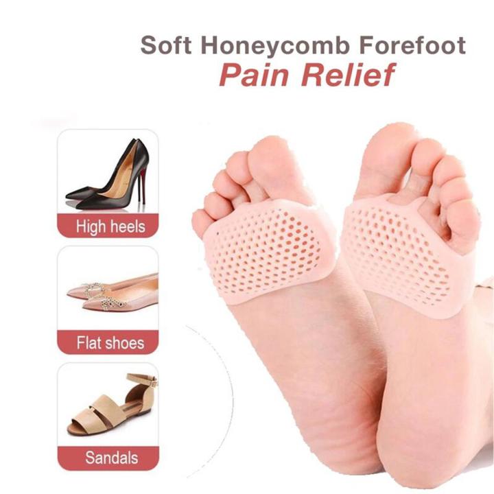 Metatarsal Pads for Women  Upgrade Ball of Foot Cushion, Metatarsal Foot Pads for Pain Relief, Soft Forefoot Pad Foot Gel Pads Shoe Pads