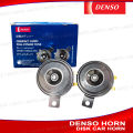 Denso Disk Horn for Car & Bike – Super Loud High Tone Horn for Motorbike, Scooters, Car & SUV. 
