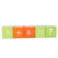 Fraction Math Manipulatives Set, Add Subtract Math Manipulatives Blocks Toy for Education. 