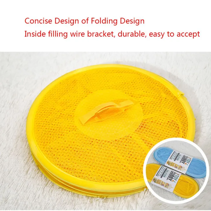 Brand%20New%20Mesh%20Hanging%20Storage%20Organizer%204%20Compartments%20Folding%20Toy%20Clothing%20Bag%20Clothes%20Dryer%20Net%20Basket%20Hanging%20Organizer%20-%20Image%205