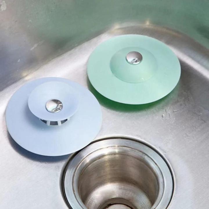 Kitchen Sink Silicone Push Filter- 1pc