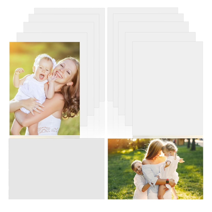Sublimation Aluminum Photo Blanks,6X8 Inch Sublimation Photo Blanks - 10Pcs Sublimation Picture Metal Blanks for Bedroom Easy to Use