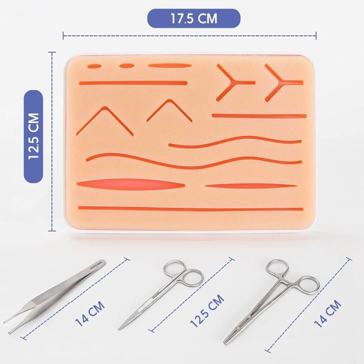 Suture%20Practice%20Kit%20for%20Medical%20and%20Vet%20Students,%20Startup%20Suture%20Kit%20Including%20Silicone%20Pad%20with%20Durable%20Mesh,%20Suturing%20Tools,%20for%20Suture%20Curriculum%20Practice%20(Education%20Use%20Only)%20-%20Image%202