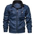 DIMUSI Men Autumn Winter PU Leather Jacket Motorcycle Leather Jackets Male Business casual Coats Brand clothing 5XL,TA132. 
