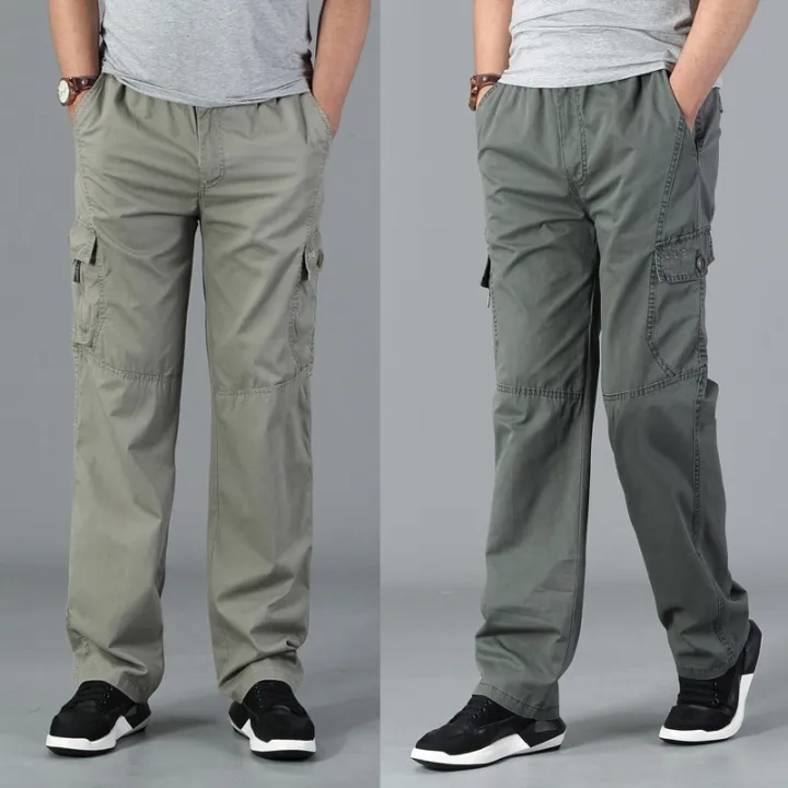 summer%20autumn%20Men%20casual%20cket%20cargo%20zipper%20pants%206XL%207XL%208XL%2010XL%2012XL%20large%20size%20pants%20streetwear%20out%20door%20Straight%20trousers%20-%20Image%207