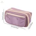 Pencil Case Portable Makeup Bag for Teens Boys Girls School, Office Supplies. 