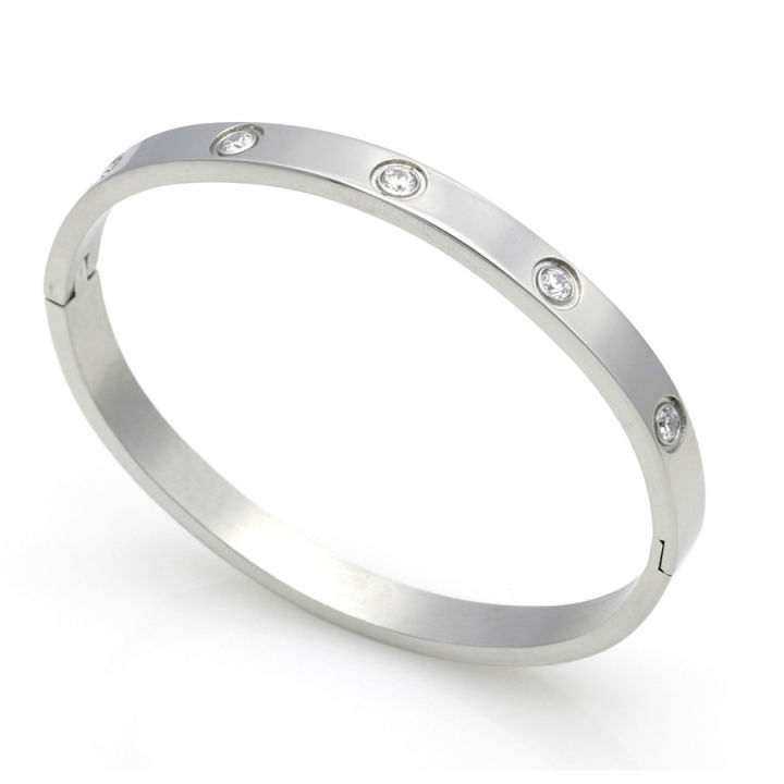 17cm%20Inspired%20Luxury%20Jewelry%20316L%20Stainless%20Steel%2018K%20Gold%20Plated%20Love%20Brand%20Bangle%20Bracelet%20For%20Women%20Acero%20Inoxidable%20Joyeria%20-%20Image%202