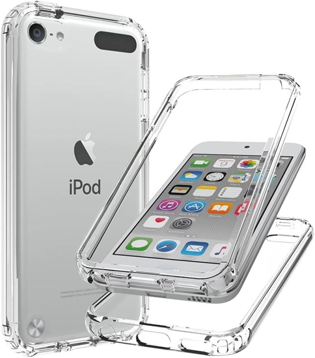 Clear iPod Touch 7th Generation Case Heavy Duty Full Body Rugged