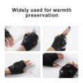 Rechargeable Electric Gloves Wireless Electric Cycling Gloves USB Charging Heated Gloves for Outdoor Riding Self-Heating Gloves. 