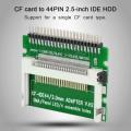 CF Compact Flash Memory Card to 2.5 44Pins IDE Hard Drive Converter Male IDE Hard Disk Drive HDD Adapter For Laptop.