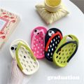 Cartoon Simulation Slippers Shoes Soft Silicone Phone Case For iphone 14 13 12 Mini 11 Pro XS MAX 6 7 8 Plus XR SE 3D Cute Cover.