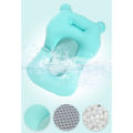 OUMERY Baby Shower Bath Tub Pad Non-Slip Bathtub Seat Support Mat Safety Security Bath Support Cushion Foldable Soft Pillow-Please note that it is only a cushion!!!. 