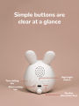 Kids Cute Rabbit Alarm Clock With Night Light Stepless Dimming Led Digital Alarm Clock For Boys Girls. 