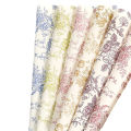 10Pcs Printed Floral Paper Hand Kneaded Papers Bouquet Packaging Materials Flower Shop Flower Art Flower Decoration Paper-MINETTE. 