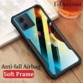For Motorola Moto G Play 4G (2024) Transparent bumper Back Cover Xundd Hard Phone Case. 