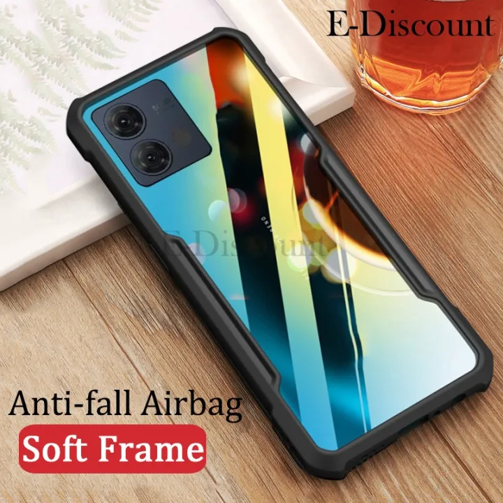 For Motorola Moto G Play 4G (2024) Transparent bumper Back Cover Xundd Hard Phone Case