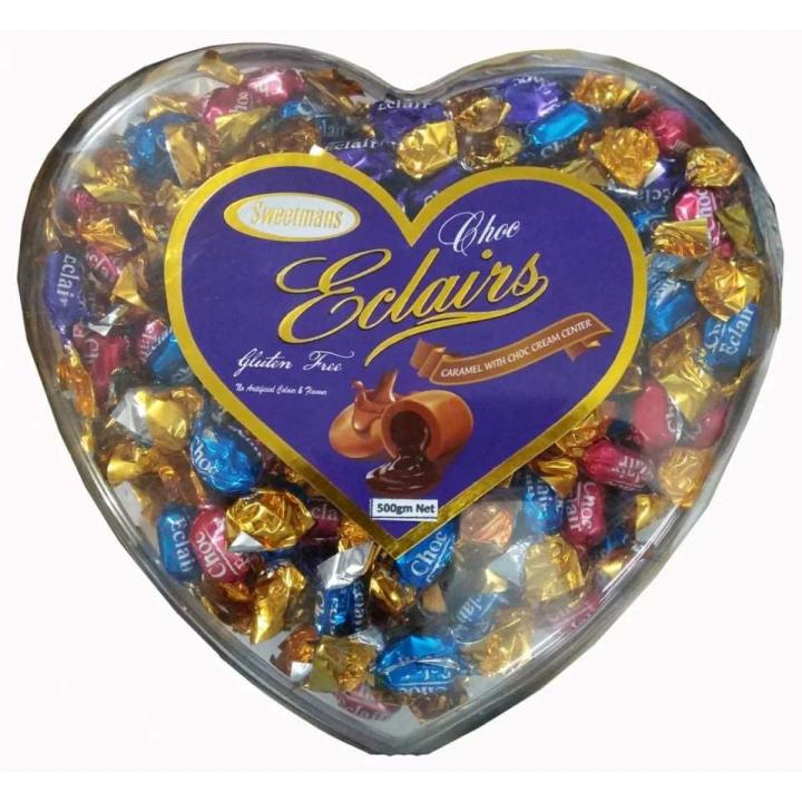 Eclairs with Caramel choc cream 150gm Gift box