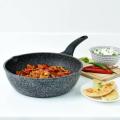 Jio Nouval Stone Granite Sauteus 28cm wok pan. 