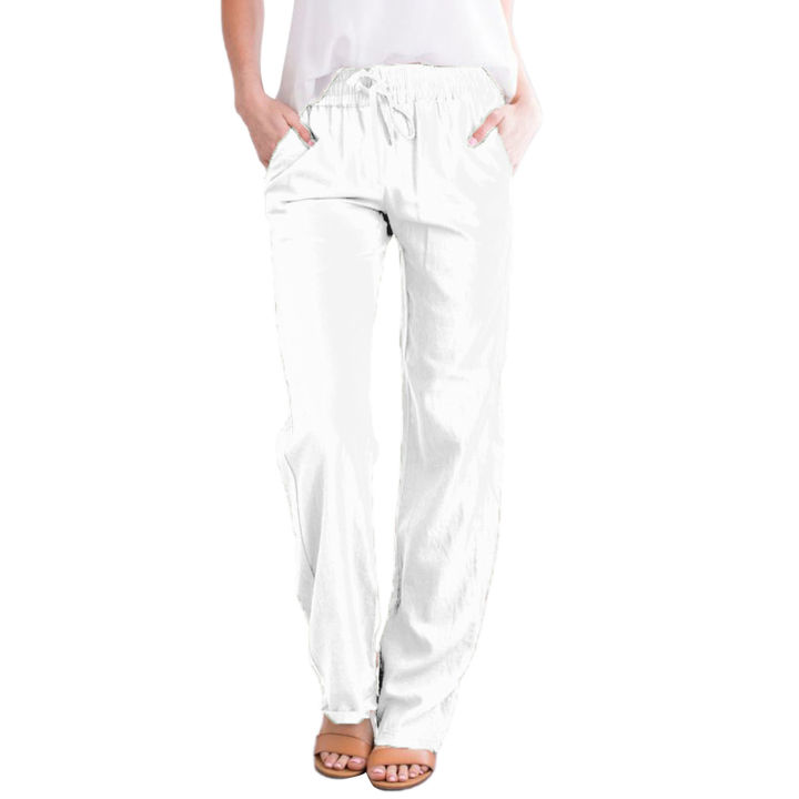 Women's%20Loose%20Wide%20Leg%20Trousers,%20Long%20Pants%20with%20Bandage%20on%20the%20Waist%20in%20Fashion%20and%20Leisure%20Style%20-%20Image%202