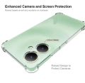 Vivo Y03/Y18 Premium Silicone Case Crystal Clear Soft TPU Ultra-Thin Transparent Flexible Protective Mobile Phone Back Cover.