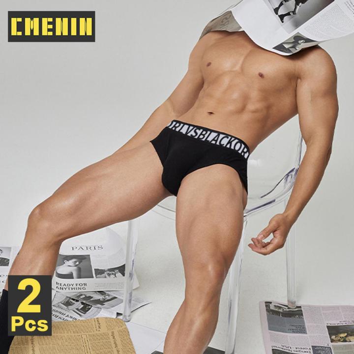 CMENIN 1Pcs Comfortable Men's Briefs Men Underpants New Cotton Slip Underwear Man Brief Mens Swim OR6203