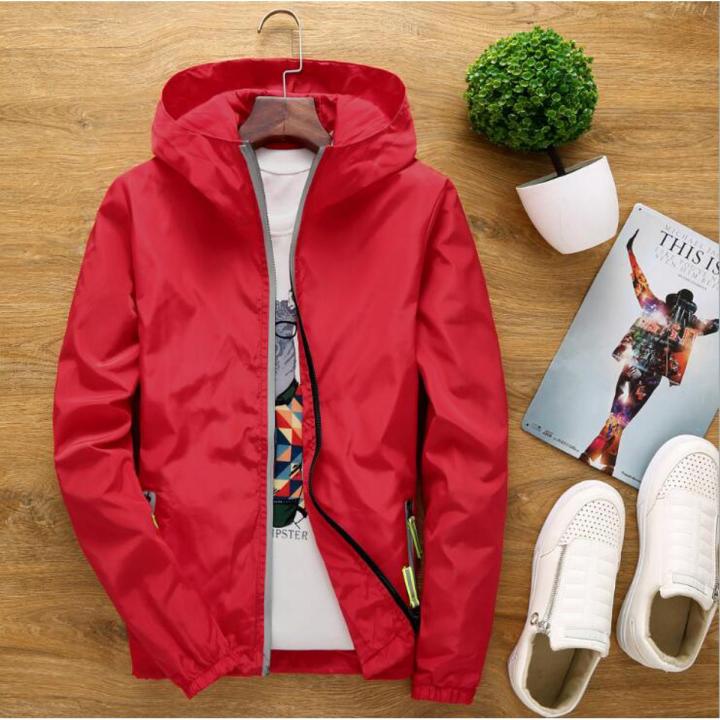 2023HOT 2019 new Jacket s Large Size Summer Bomber Spring Windbreaker cloth Streetwear Coat Hood 2019 Fashion Male Daraz .bd