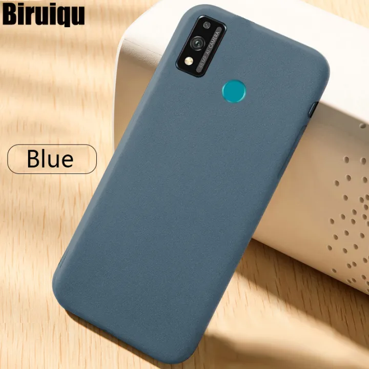 Biruiqu%20For%20Huawei%20Honor%209X%20Lite%20Shockproof%20Anti%20Slip%20Soft%20TPU%20Sandstone%20Matte%20Back%20Case%20Cover%20-%20Image%202