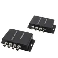 4 Channel CCTV Video Multiplexer 4 Channel Video Multiplexer High Quality Video Splitter with Analog Color Quad Processor. 