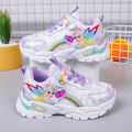 Girls' Shoes Fall/Winter 2022 New Leather Fleece Warm Shoes Student Shoes Girls Sneakers Girls Running Shoes. 