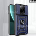Phone case For Redmi A3 Back cover Hard Armor Shockproof Camera Protection Bracket Navigation Holder Ring Cover For Mi Xiaomi Redmi A3 Cover cases.
