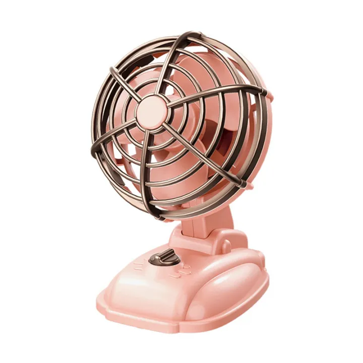 Retro%20Mini%20Desktop%20Fan%20400mAh%20USB%20Rechargeable%20Outdoor%20Desk%20Fan,Blue%20-%20Image%203