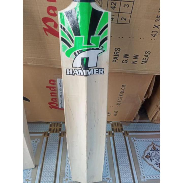 Hammer 007 Tape Tenis Cricket Bat With Free Griper