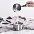 Skymountain Measuring Mugs Clean Easily Sugar Spice Essentials Metal Measuring Spoons Cups Set. 