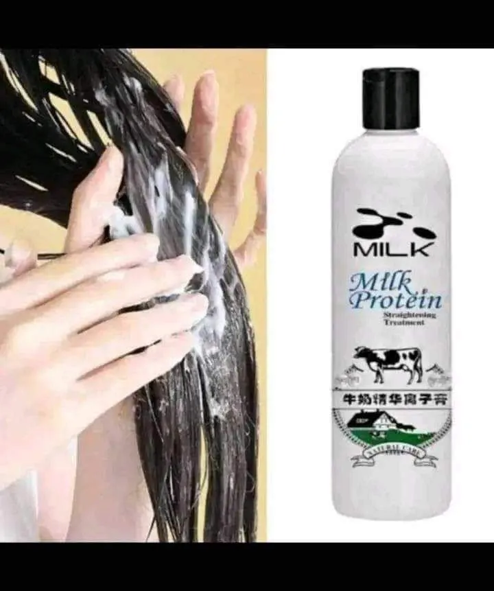 Milk protein straightening treatment best sale