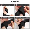 GOUNOD Weightlifting Wrist Straps Strength Training Adjustable Non-slip Gym Fitness Lifting Strap Wrist Support Grip Band.